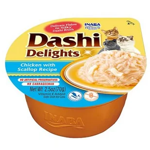 INABA CAT Dashi Delights kurczak małża 70g - Przysmaki dla kotów - miniaturka - grafika 1