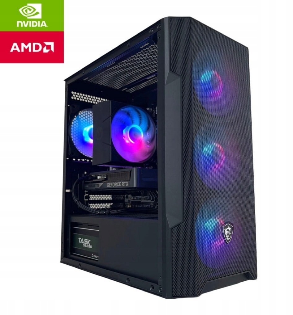 Komputer PlugNPlay Komputer RTX 5060 / R5 5500 / 16GB DDR4 / 500GB do gier GAMINGOWY 11801_20260504161816