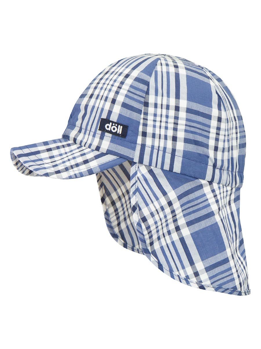 Dziecięca czapka z daszkiem i ochroną na kark Döll r.49