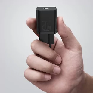Baseus Super Si 1C szybka ładowarka USB Typ C 20W Power Delivery + kabel USB Typ C - Lightning 1m biały (TZCCSUP-B02) - Kable USB - miniaturka - grafika 13