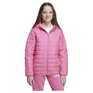 adidas Uniseks - dzieci ESSENTIALS LIGHT PADDED JACKET, pink fusion/REFLECTIVE SILVER, 11-12 Years - Kurtki i płaszcze dla chłopców - miniaturka - grafika 1