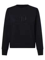 Bluzy damskie - Gant Bluza damska Kobiety niebieski jednolity, S - miniaturka - grafika 1