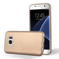 Etui i futerały do telefonów - Pokrowiec Do Samsung Galaxy S7 w METALLIC RÓŻOWE ZŁOTO Etui TPU Silikon Obudowa Ochronny Case Cover Cadorabo - miniaturka - grafika 1