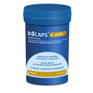 FORMEDS ForMeds Bicaps C 1000+ x 60 kaps - Przeziębienie i grypa - miniaturka - grafika 1