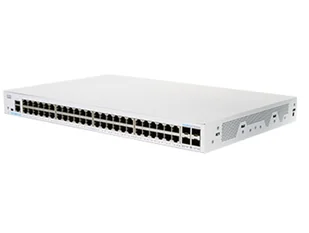Cisco CBS350-48T-4G Zarządzany L2/L3 Gigabit Ethernet (10/100/1000) Srebrny CBS350-48T-4G-EU-RF - Switche - miniaturka - grafika 1