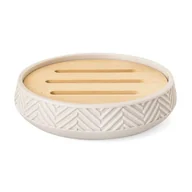 Mydelniczki i dozowniki mydła - Mydelniczka Hermosa beż - miniaturka - grafika 1