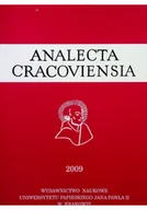 Religia i religioznawstwo - Analecta Cracoviensia 2009 - miniaturka - grafika 1