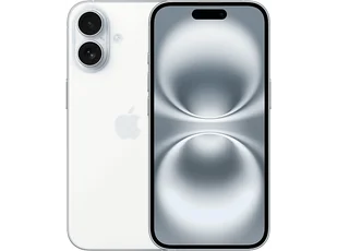 OUTLET Smartfon APPLE iPhone 16 128 GB Biały MYE93HX/A - Telefony OUTLET - miniaturka - grafika 1