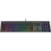 Klawiatury - A4Tech FX60H (Neon Backlit) szara A4TKLA47126 - miniaturka - grafika 1