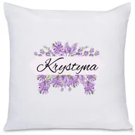 Poduszki dekoracyjne - Poduszka prezent z imieniem KRYSTYNA, 1 - miniaturka - grafika 1