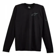 Koszulki męskie - KOSZULKA Z DŁUGIM RĘKAWEM ALPINESTARS PURSUE PERFORMANCE BLACK M - miniaturka - grafika 1