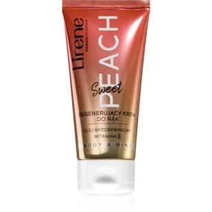 Lirene Body &amp; Mind - Regenerujący Krem do rąk Sweet Peach 50ml - Kremy i maski do rąk - miniaturka - grafika 1