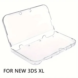 TEMU Ultra Przezroczyste Etui Ochronne z Twardą Powłoką dla Nowego /LL - Odporny na Zarysowania Materiał PC, Elegancki Design z Łatwymi Wycięciami - Akcesoria do Nintendo - miniaturka - grafika 1