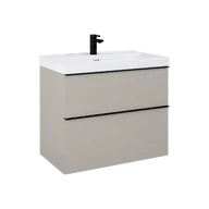 Szafki łazienkowe - ELITA LOOK 80 2S FUME MATT PDW  SZAFKA WISZĄCA 168588 - miniaturka - grafika 1