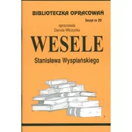 Lektury szkoła podstawowa - Biblios Biblioteczka Opracowań Wesele Stanisława Wyspiańskiego - Danuta Wilczycka - miniaturka - grafika 1