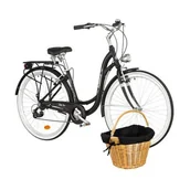 Rowery - Indiana Moena A7ZP 28 cali Damski Czarny 2023 - miniaturka - grafika 1