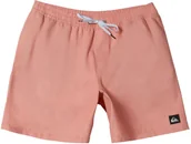Spodenki damskie - szorty kąpielowe mięske QUIKSILVER EVERYDAY SOLID VOLLEY 15 Canyon Clay - MJR0 - miniaturka - grafika 1