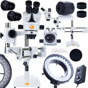 Rosfix Mikroskop Trinokularowy Jupiter Pro Msjp-T-Sdms1+56Xled Oświetlacz - Mikroskopy i lupy Rosfix Mikroskop Trinokularowy Jupiter Pro Msjp-T-Sdms1+56Xled Oświetlacz - Mikroskopy i lupy - miniaturka - grafika 1