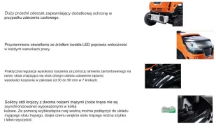 OLEO MAC OM 86 R/14,5 K TRAKTOREK OGRODOWY 68059205  - Kosiarki traktorki - miniaturka - grafika 10