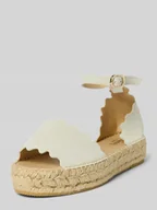 Espadryle damskie - Sandały skórzane ze sprzączkami model ‘LYON’ - miniaturka - grafika 1