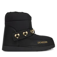 Śniegowce damskie - Śniegowce LOVE MOSCHINO JA24182G1NISD00A Czarny - miniaturka - grafika 1