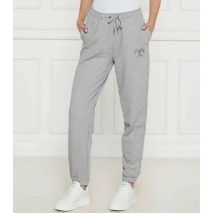 Guess Jeans Spodnie dresowe Regular Fit - Dresy damskie - miniaturka - grafika 1