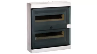 Sabaj SYSTEM ALFA26 rozdzielnica n/t 26M 2x13M IP33 kl.II drzwi transparentne 5-415 - Rozdzielnie elektryczne - miniaturka - grafika 1