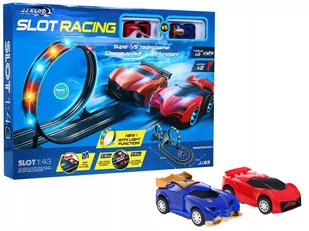 Tor wyścigowy samochodowy na Pilota Świetlna Pętla - Kolejki i akcesoria - miniaturka - grafika 1