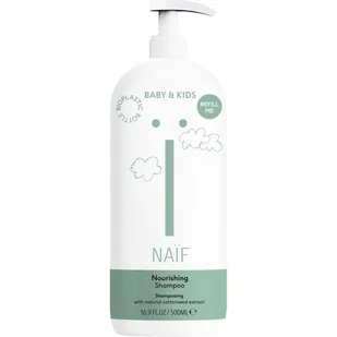 Naif Baby & Kids Nourishing Shampoo szampon odżywczy dla dzieci od urodzenia 500 ml - Kosmetyki kąpielowe dla dzieci - miniaturka - grafika 1