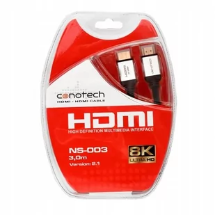 Kabel Hdmi 2.1 Z Certyfikatem 120Hz 4K 8K 3 M Ns - Kable - miniaturka - grafika 1