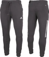 Spodnie sportowe męskie - Adidas Spodnie męskie adidas Aeroready Motion Sport Pants szare HC0648 L - miniaturka - grafika 1