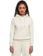 Swetry damskie - Urban Classics Damski sweter z kapturem Organic Hoody z naturalnej bawełny organicznej, górna część ze 100% bawełny organicznej, rozmiary XS do 5XL, Whitesand, M - miniaturka - grafika 1