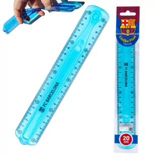 Linijka elastyczna szkolna 20cm FC Barcelona ASTRA - Szkolne artykuły papiernicze - miniaturka - grafika 1