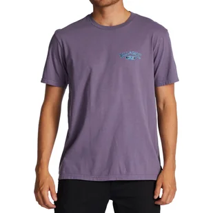Męska Koszulka z krótkim rękawem BILLABONG ARCHWAVE TEES ABYZT01707-PHZ – Fioletowy - Koszulki męskie - miniaturka - grafika 1
