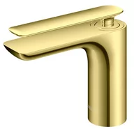Baterie umywalkowe - KOHLMAN Experience Gold Bateria umywalkowa złota QB100EGD - miniaturka - grafika 1