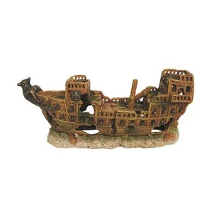 Ozdoba akwariowa statek happet - Dekoracje do akwarium - miniaturka - grafika 1