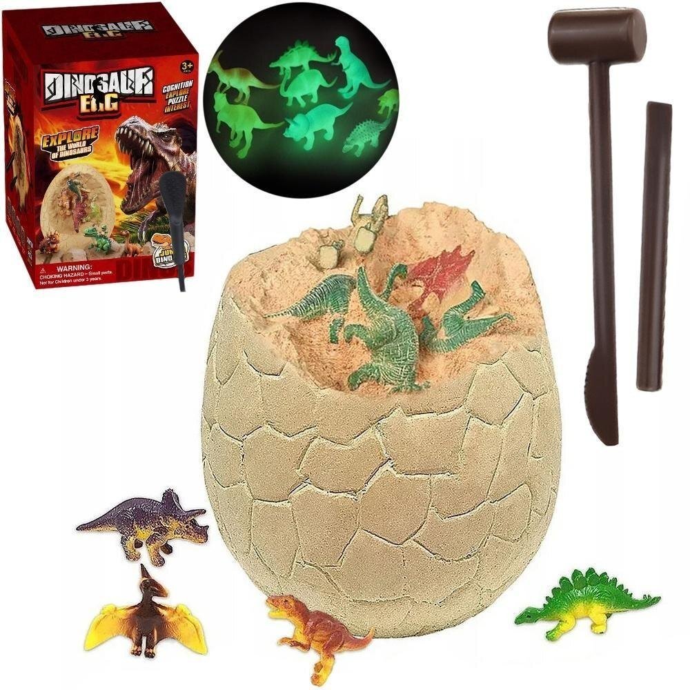 Trifox Wykopaliska paleontolog dinozaur w jajku