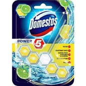 Środki do WC - Domestos Kostka Toaletowa POWER 5LIME 55G (92075415) - miniaturka - grafika 1