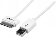 Kable USB - Kabel USB StarTech USB-A - Apple 30-Pin 1 m Biały USB2ADC1M - miniaturka - grafika 1
