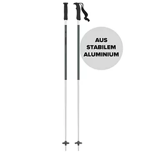 ATOMIC REDSTER Q Laska, Dorośli Unisex, Green/Silver/ (Wielobarwny), 110cm - Kijki narciarskie - miniaturka - grafika 1