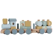 Zabawki zręcznościowe - Drewniany pociąg Forest Friends, Little Dutch - miniaturka - grafika 1