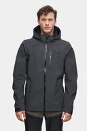 Kurtki i kamizelki sportowe męskie - Kurtka męska softshell Alpinus Roignais czarny - miniaturka - grafika 1