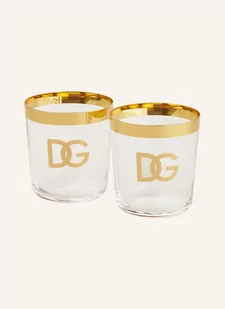 Dolce & Gabbana Casa Szklanki, 2 Szt. gold - Szklanki - miniaturka - grafika 1