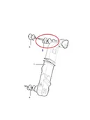 Części i akcesoria do maszyn rolniczych - CNH ŚLIMAK ZIARNOWY GÓRNY 84026743 - miniaturka - grafika 1