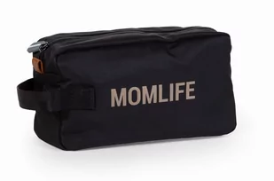 Kosmetyczka Momlife Czarno-Złota Childhome - Kosmetyczki, organizery i kuferki - miniaturka - grafika 1