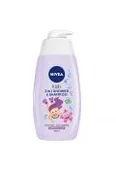 Szampony do włosów - NIVEA KIDS 2w1 żel i szampon, zapach owocowych żelków, 500ml- - miniaturka - grafika 1