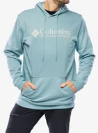 Bluzy sportowe męskie - Bluza męska Columbia CSC Basic Logo II Hoodie - stone blue/csc retro logo - miniaturka - grafika 1