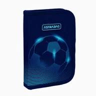 Piórniki - Piórnik 2klapk bez wyp Astrabag Football Light Ac1 - artykuł papierniczy - miniaturka - grafika 1