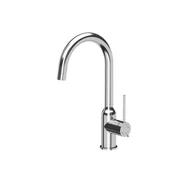 Baterie kuchenne - QUADRON Bateria zlewozmywakowa stalowa INGRID Q LINE kolor chrom - miniaturka - grafika 1