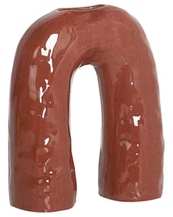 Kamionka Wazon na kwiaty 29 cm Brązowy PERCH - Wazony i flakony - miniaturka - grafika 1